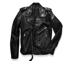 Leather Retail Men's Wolverine Faux Leather Jacket
